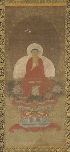 Buddha Enthroned on a Mat of Kusa Grass