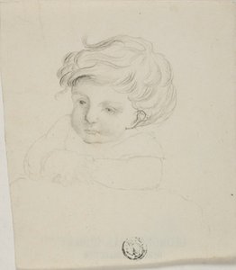 Bust of Child by Unknown artist