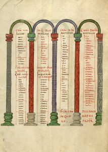 Canon Table Page by Unknown artist