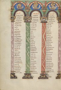 Canon Table Page by Unknown artist
