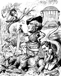 Caricature of Richard Wagner by Unknown artist
