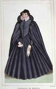 Catherine de Medicis (1519-1589). Queen of France by Unknown artist