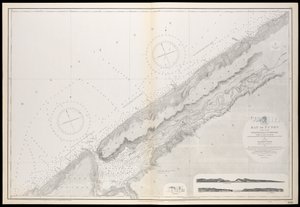 Chart of Nova Scotia, Bay of Fundy, Gullivers Hole to St Croix Bay, first published 10th February 1858 by Unknown artist