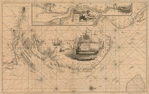 Chart of River Thames from London to the Buoy of the Noure by Unknown artist