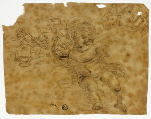 Cherubs with Censers by Unknown artist