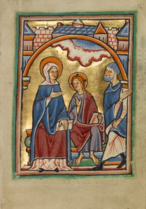 Christ Blessing His Parents by Unknown artist
