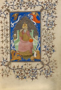Christ in Majesty Surrounded by the Symbols of the Four Evangelists by Unknown artist