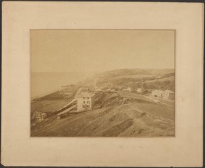 Coastal Town by Unknown artist