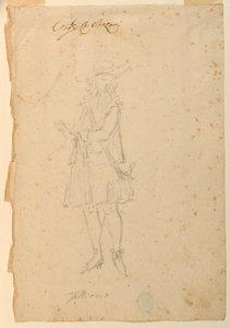 Costume Design: A Man of the World for a Ballet by Unknown artist