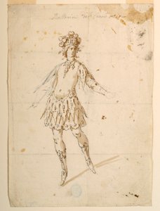 Costume Design: Dancer to Perform on a Chariot for a Ballet by Unknown artist