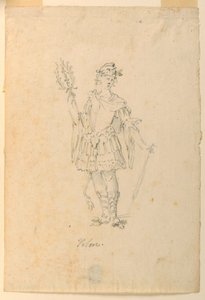 Costume Design: Valor for a Ballet by Unknown artist