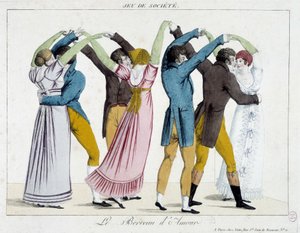 Dance movement called The Cradle of Love, early 19th century by Unknown artist