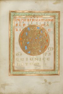 Decorated Incipit Page by Unknown artist
