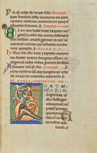 Decorated Initial B by Unknown artist