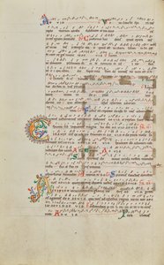 Decorated Initial C; Decorated Initial A by Unknown artist