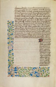 Decorated Text Page by Unknown artist