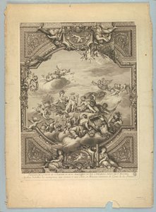 Decorations by Lebrun and Mignard at the Palace of Versailles by Unknown artist