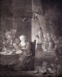 Departure of the Witches to attend the Sabbath