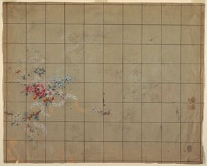 Design for Silk Brocade by Unknown artist