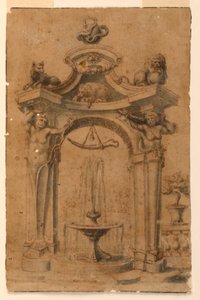 Design for a Garden Fountain