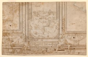 Design for a Painted Ceiling by Unknown artist