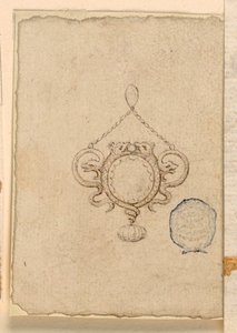 Design for a Pendant by Unknown artist