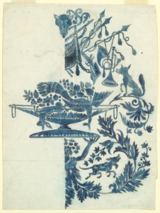 Design for a Silk Damask