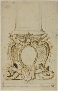 Design for the Base of a Pedestal by Unknown artist