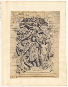 Detail of "Le Triomphe" on the Arc de Triomphe by Unknown artist