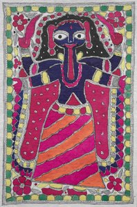 Devotional Painting (Female Figure) by Unknown artist