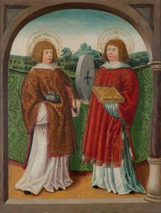 The Saints Stephen and Florian (?) by Unknown artist