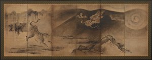 Dragon and Tiger by Unknown artist
