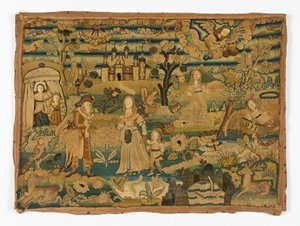 Embroidered Picture by Unknown artist