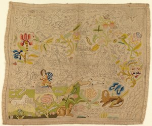 Embroidered Picture by Unknown artist