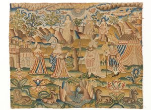 Embroidered Picture by Unknown artist