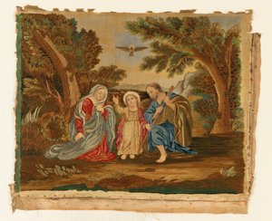 Embroidered Picture by Unknown artist