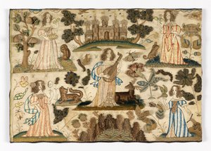 Embroidered picture