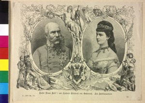 Emperor of Austria and Elisabeth Franz Joseph I by Unknown artist