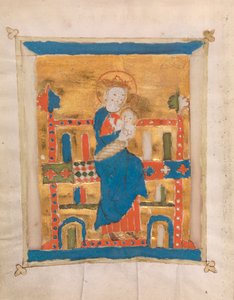 Enthroned Virgin and Child