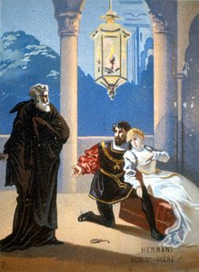 Ernani by Giuseppe Verdi, Act V, Scene 6 by Unknown artist