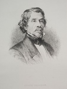 Eugène Delacroix by Unknown artist