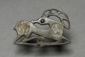 Fibula in the Form of a Recumbent Stag by Unknown artist