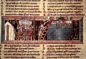 First Crusade: The Crusades Arriving Before Jerusalem by Unknown artist