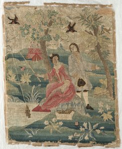 Fishing Lady by Unknown artist