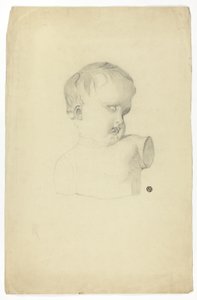 Fragment of Bust of Child by Unknown artist