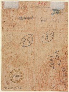 Fragment of Two Figures (verso)