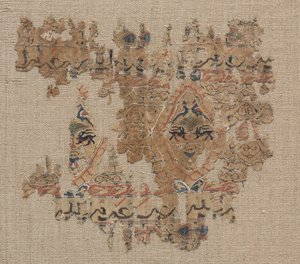 Fragment of a Tiraz-Style Textile by Unknown artist