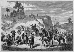 French military intervention in Mexico against the troops of Mexican President Juarez in the province of Cinaloa (Sinaloa) from 1862 to 1867. In “L