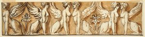 Frieze with Sphinxes by Unknown artist