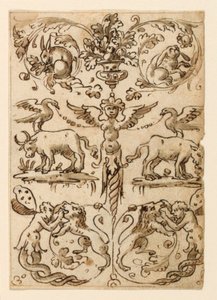 Grotesque Panel by Unknown artist